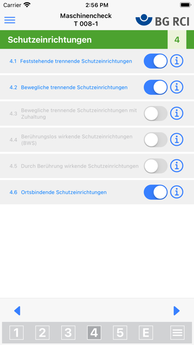 Maschinencheck Screenshot