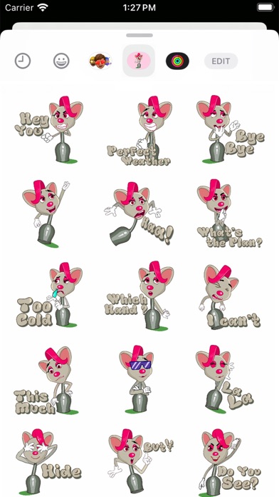 Screenshot #2 pour Ms Moush Mouse Stickers