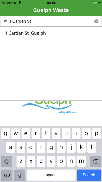 Guelph Waste Screenshot