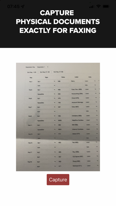 WestFax Fax from Phone Screenshot