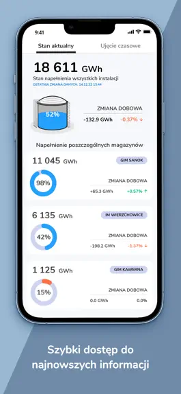 Game screenshot Gas Storage Monitor apk