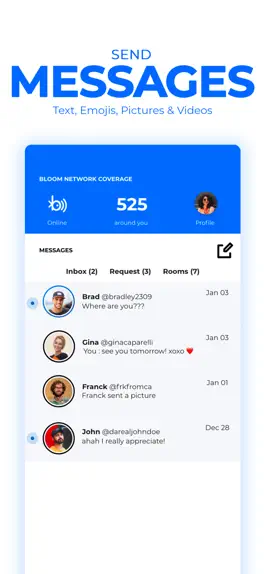 Game screenshot Bloom - Chat, Story & Room hack