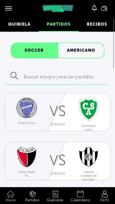 QuinielApp Screenshot