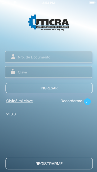 Uticra - Credencial Digital Screenshot