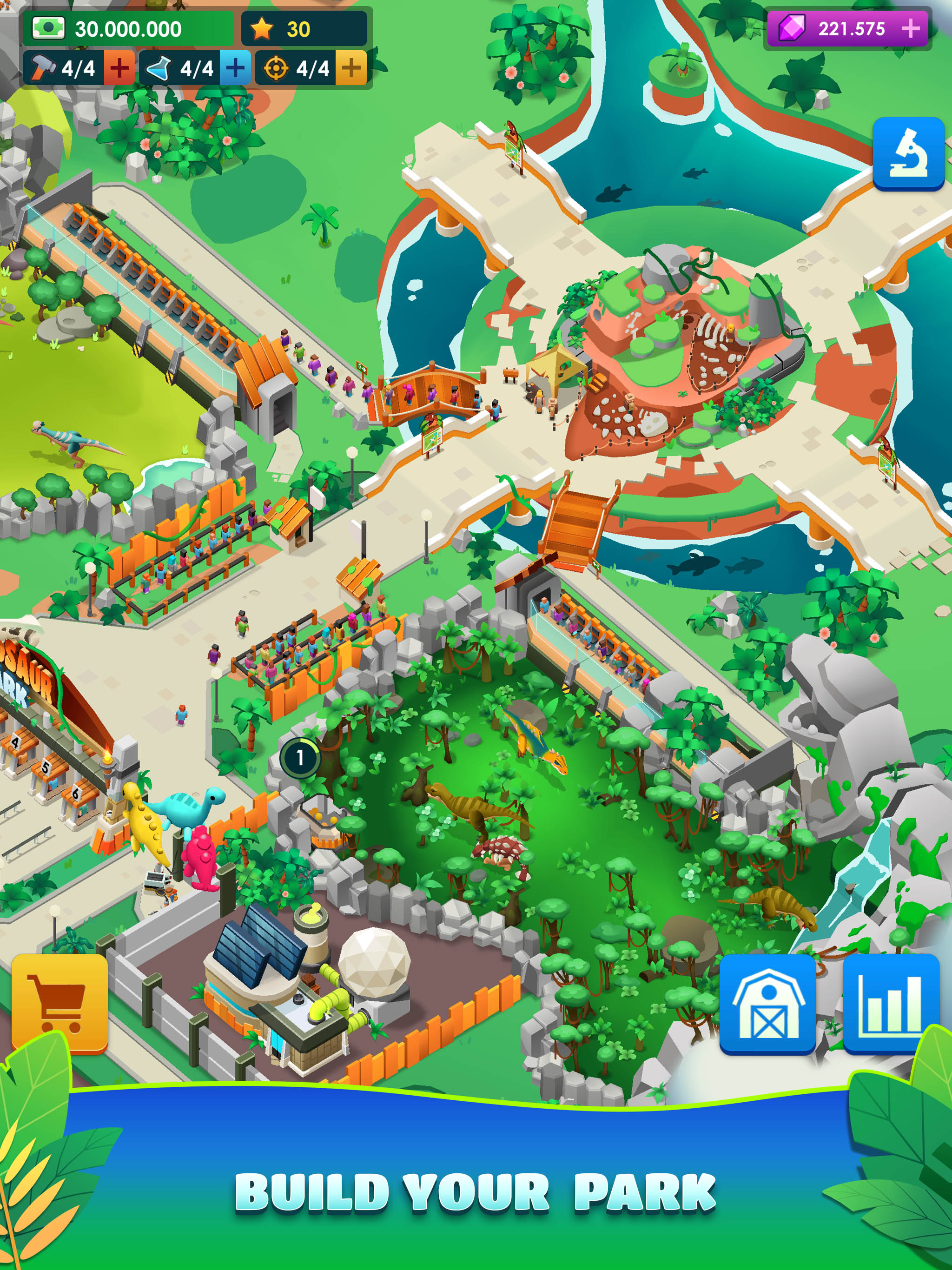 Dinosaur Park—Jurassic Tycoon screenshot 7