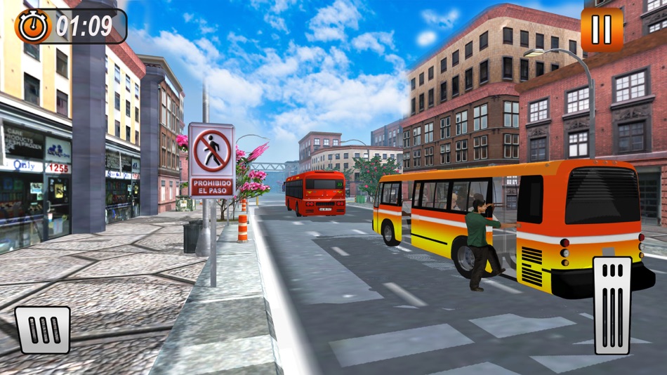 Passenger Transport Bus Sim 3D - 1.0 - (iOS)