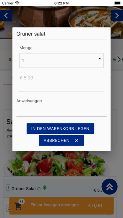 Delhi House Lieferservice Screenshot