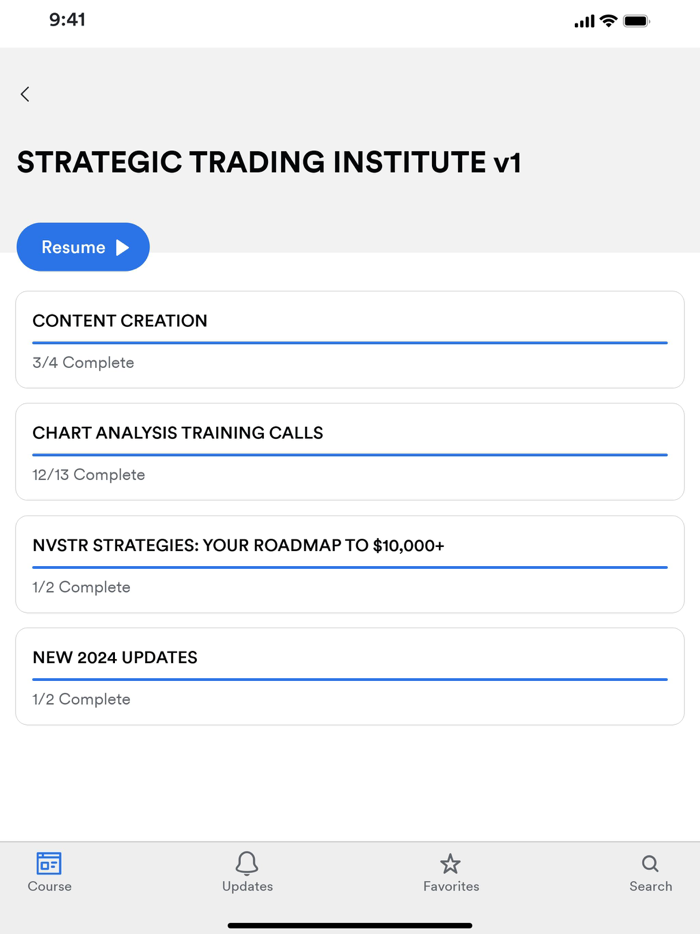 THE NVSTRS INSTITUTE