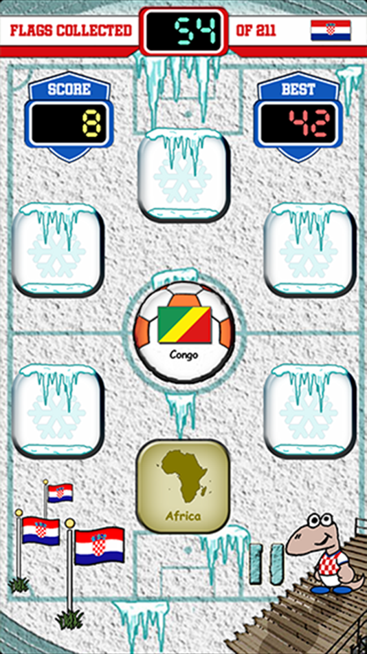 #4. Flag Drag (iOS) Podle: Tomi Kumic