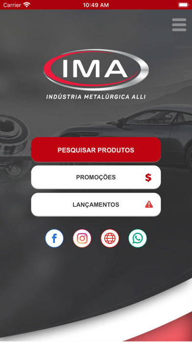 IMA - Catálogo Screenshot