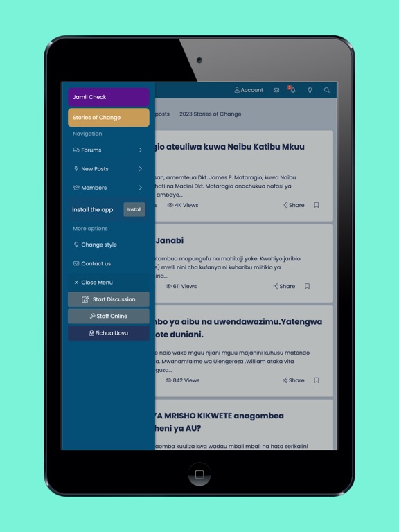 Screenshot #5 pour JamiiForums