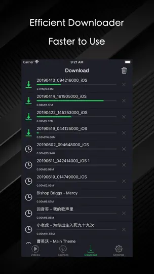 Offline Cloud Video Player Max iPhone Screenshot 5
