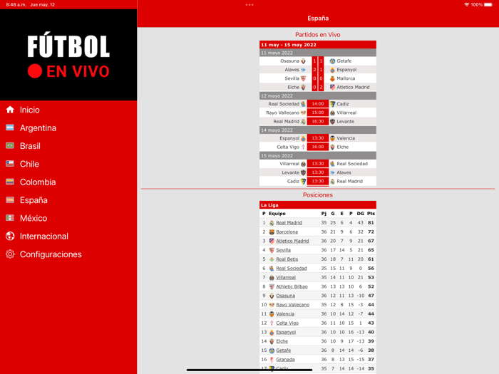 Live Football Matches