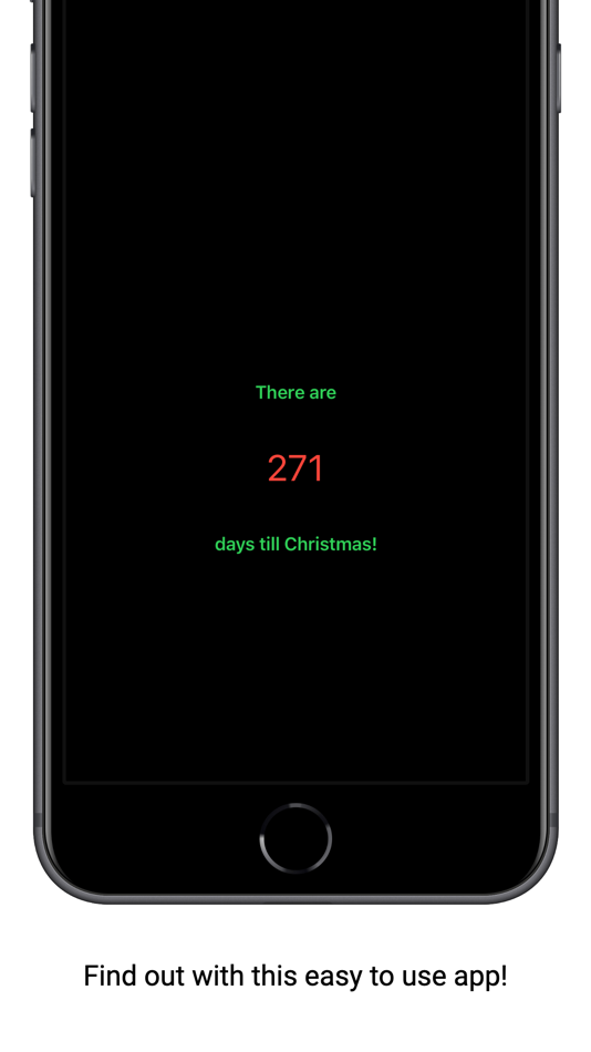 #2. Countdown Till Christmas (macOS) Podle: Mallory Haas