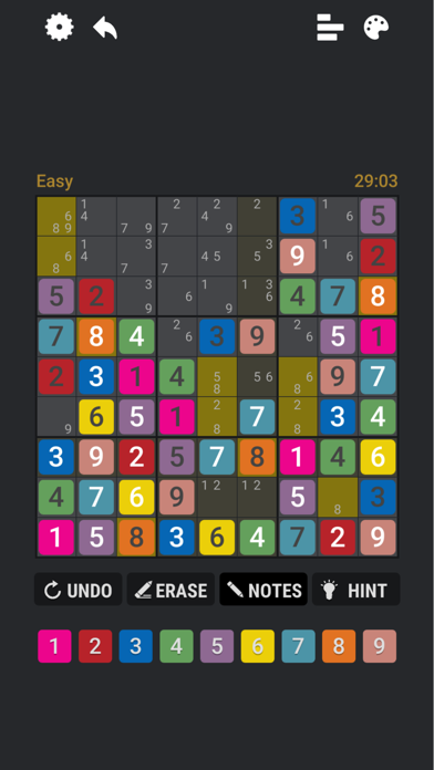 Sudoku De-Stress Screenshot