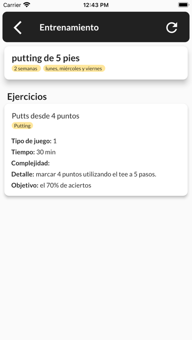 Golfito Screenshot