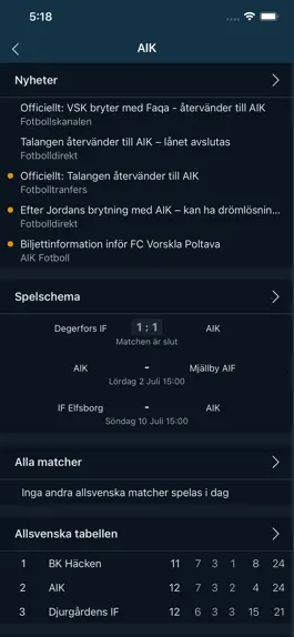 Game screenshot Allsvenskan 2023 mod apk