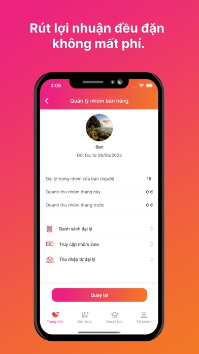 Onsell - Phụ nữ khởi nghiệp Screenshot