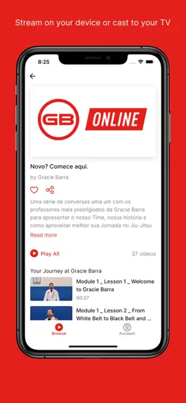 Game screenshot Gracie Barra Online Brasil apk