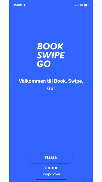 Book, Swipe & Go! Screenshot