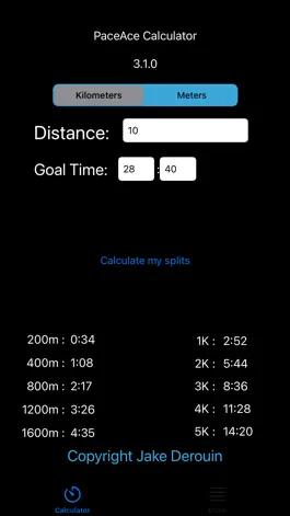 Game screenshot PaceAce: Run Pace Calculator mod apk