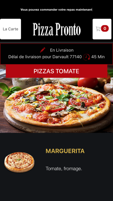 Pizza Pronto Nemours Screenshot