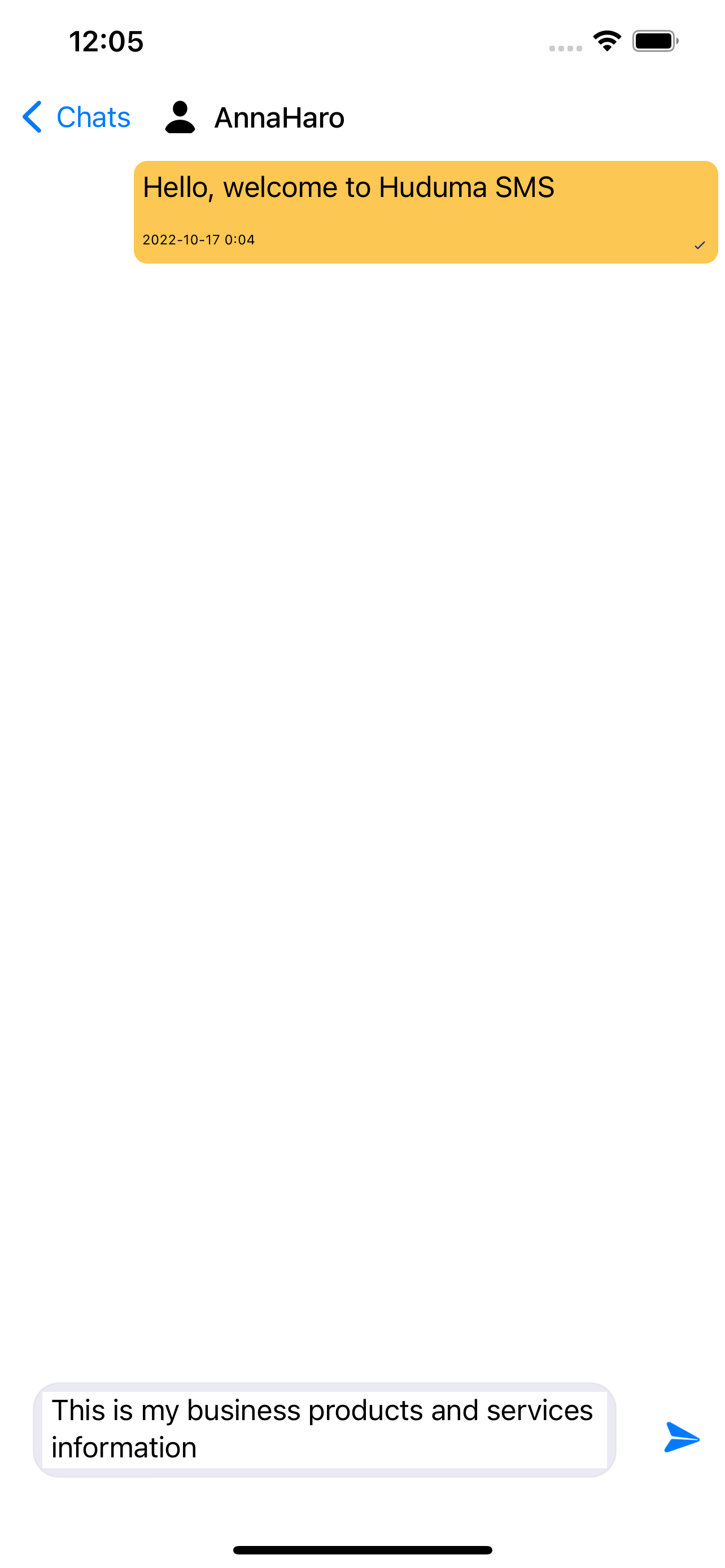 Huduma SMS