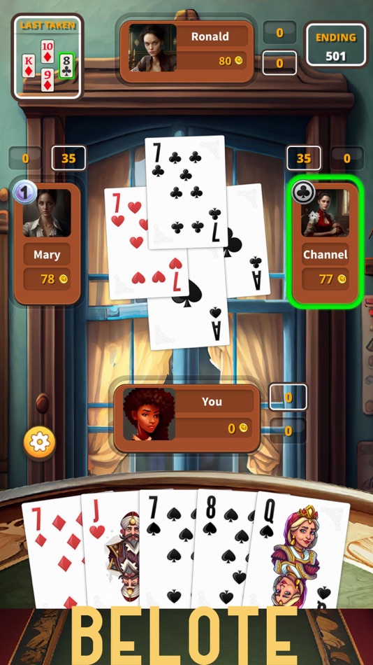 #4. Belote DLY (iOS) 由: DLY