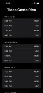 Tides CR screenshot #1 for iPhone