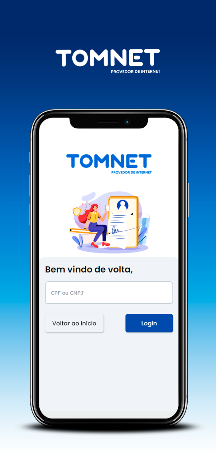 TOMNET Internet - App Cliente