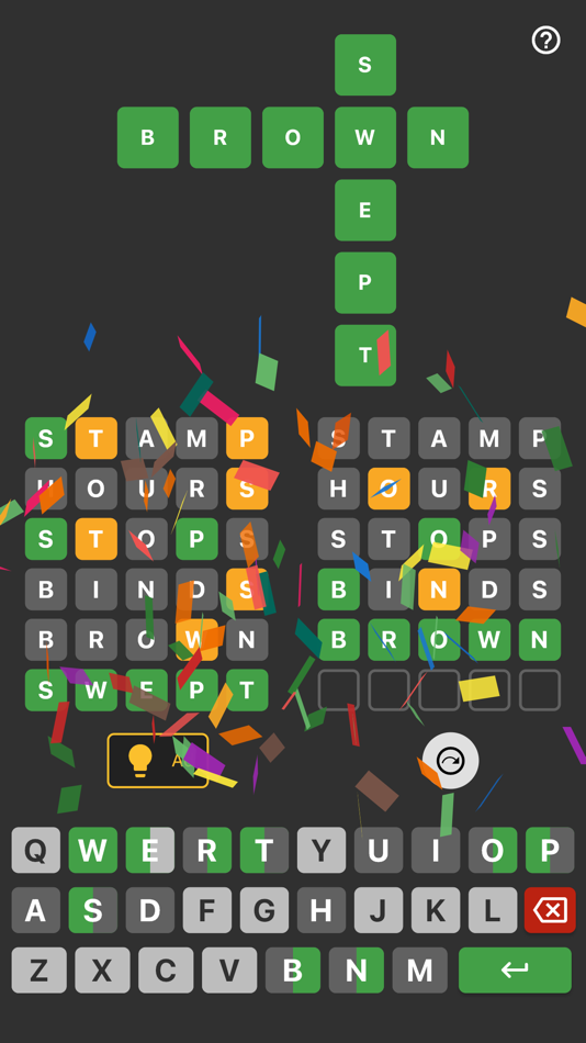 #5. Guess Word Puzzles Daily Words (iOS) By: FIFTY3 BELLS LLP
