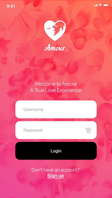 Amour Dating App Screenshot