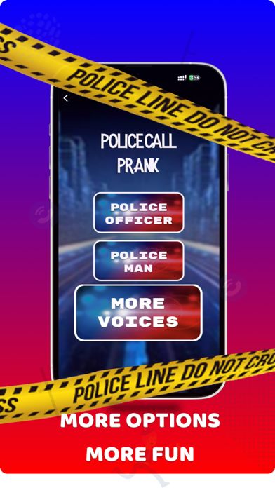 Fake Phone Call Police Cop Screenshot