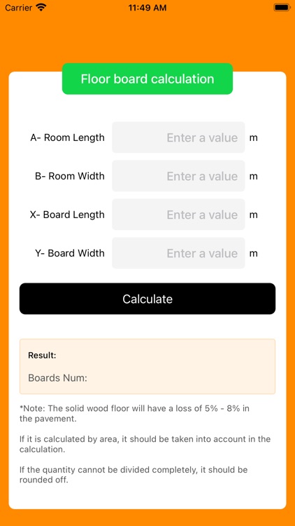 RenovationFloorQuantityCal