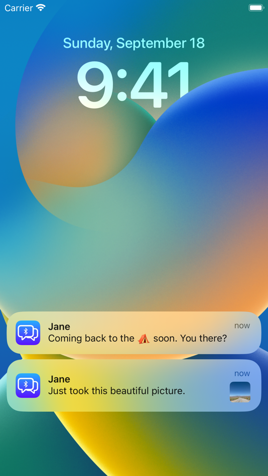 #3. Bluetooth Messenger: Bluetalk (iOS) De: FiveSheep OU