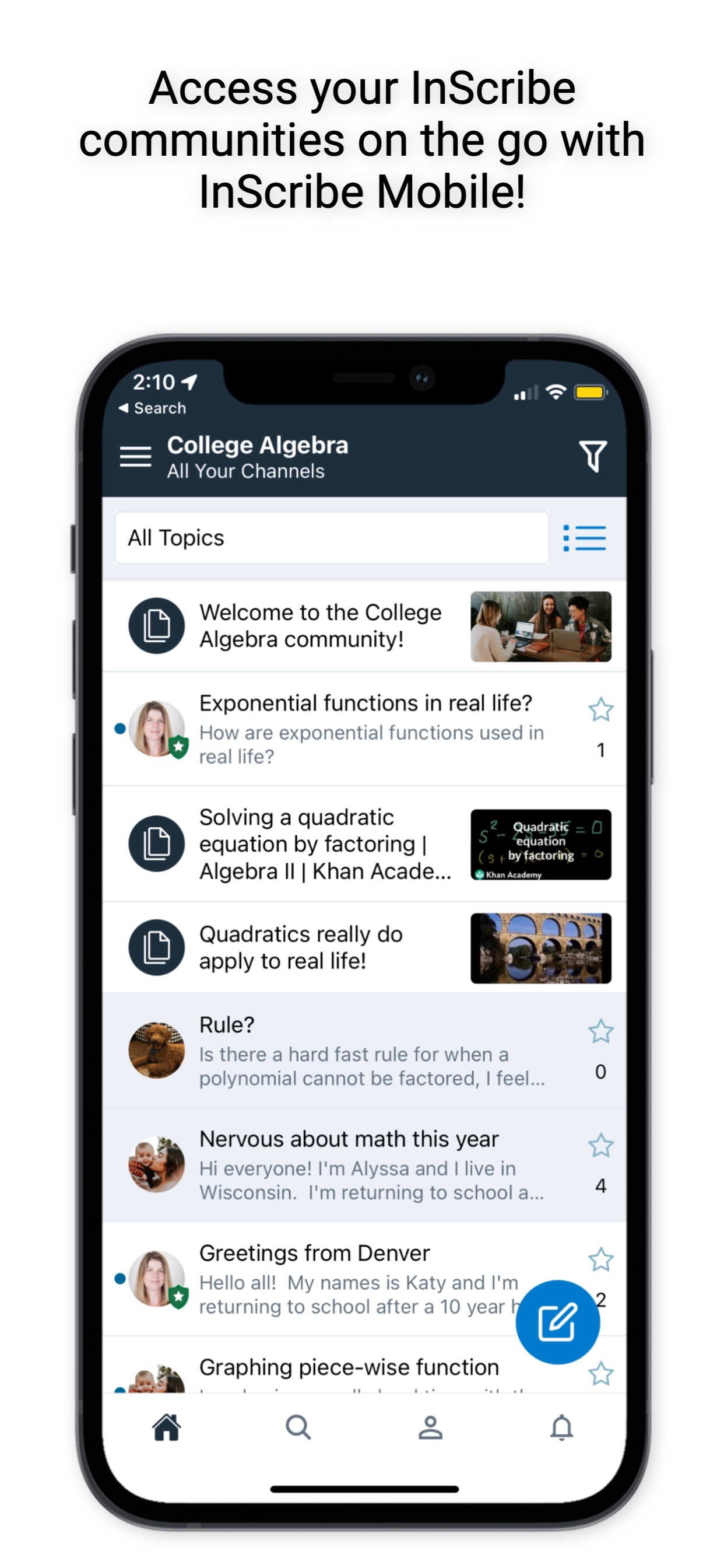 InScribe Education screenshot 1