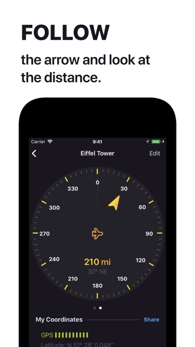 Anchor Pointer Compass GPS Screenshot