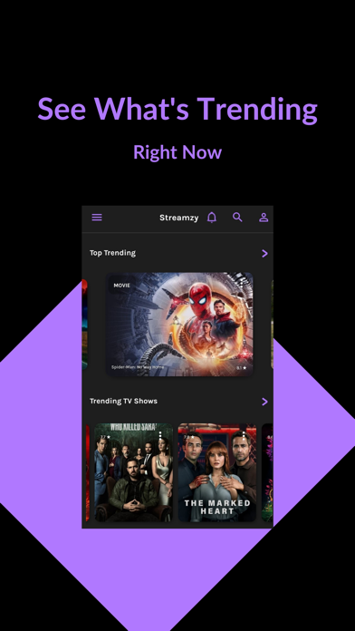 Streamzy - Movies and TV Shows Screenshot