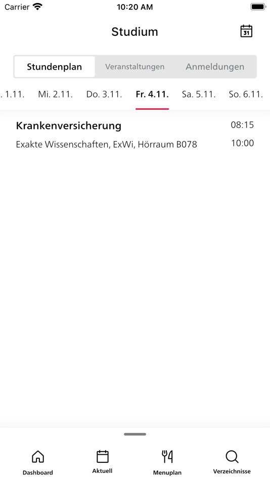 #3. UniBE mobile (iOS) 由: University of Bern