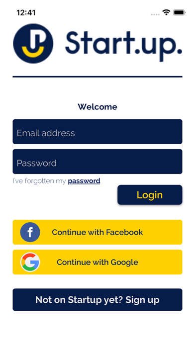 Startup ARU Screenshot