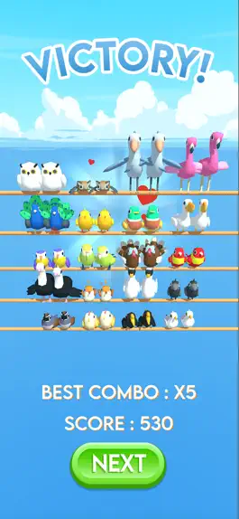 Game screenshot Fly Match 3D - LoveBird Master hack