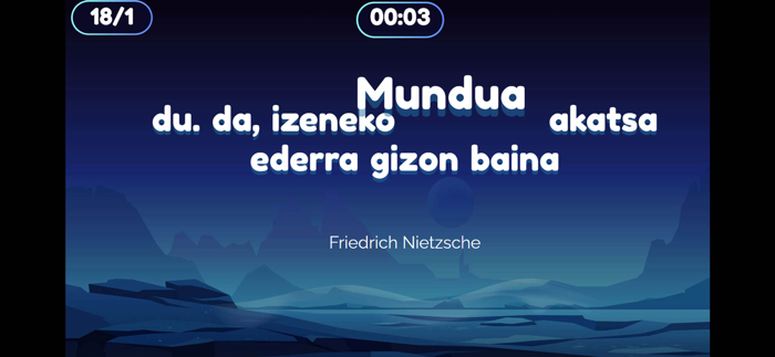 Zer esan zuten?
