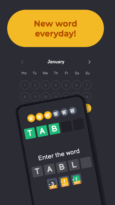 Word Battle - word puzzle game Screenshot