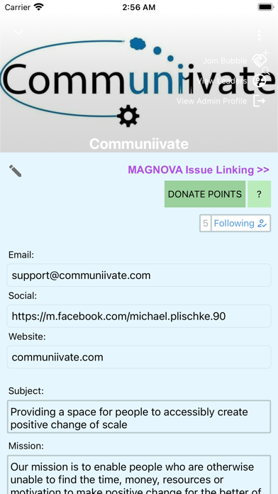Communiivate Screenshot
