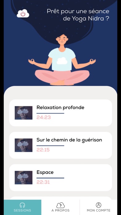 Yoga Nidra France Screenshot