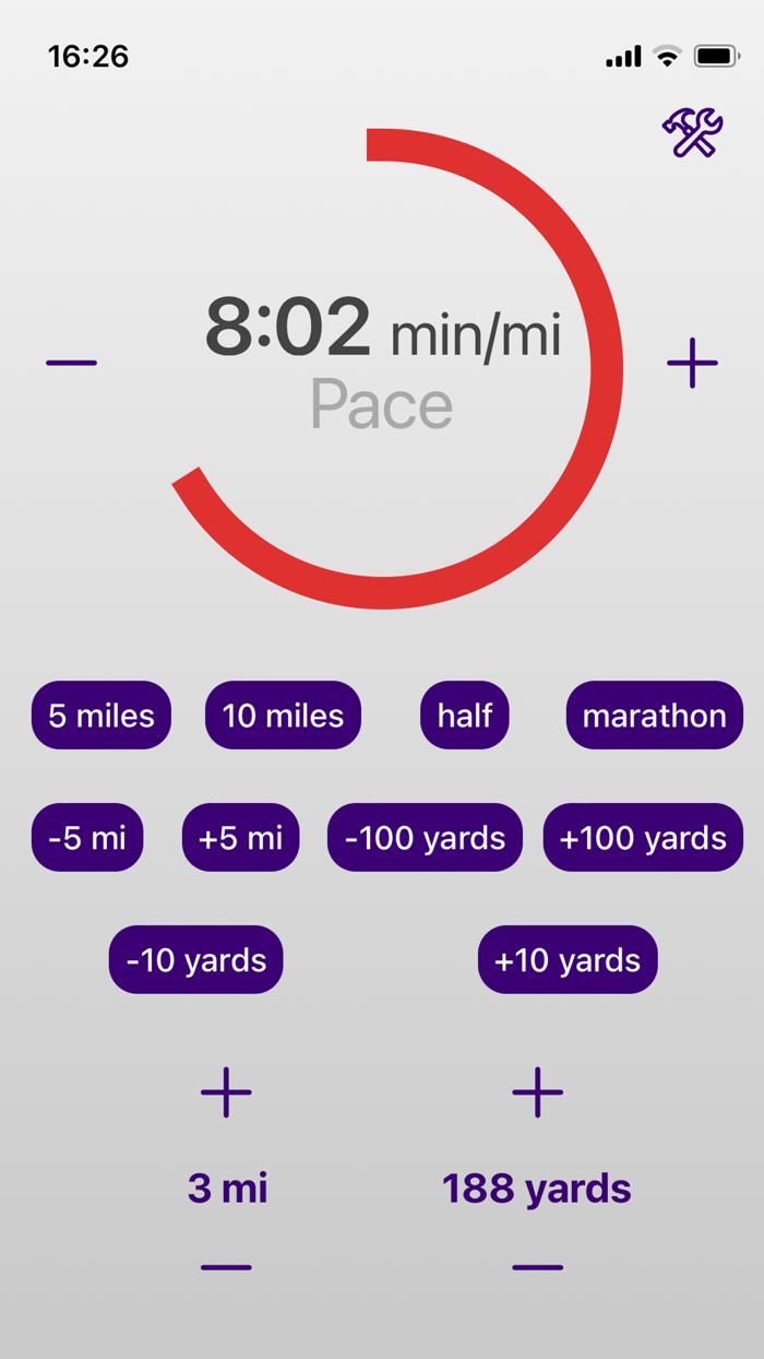Pace Running Calculator