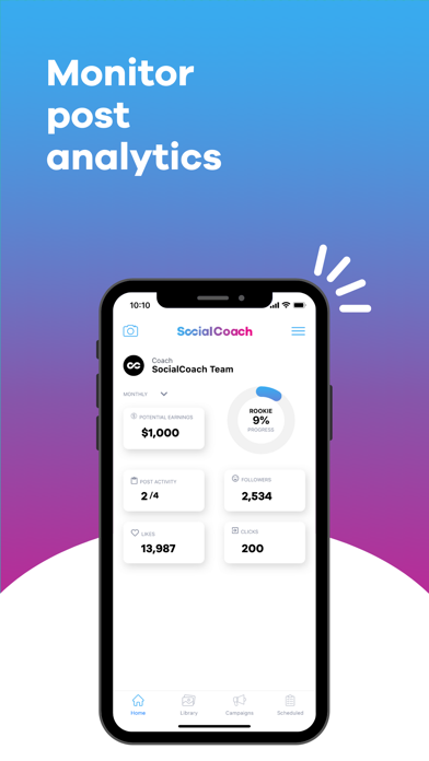 SocialCoach Screenshot