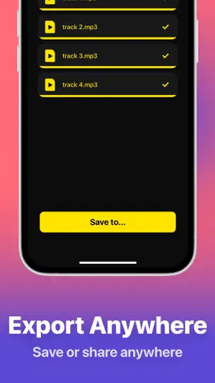 Скриншот Audio Converter - MP4 To MP3 на iPhone 5