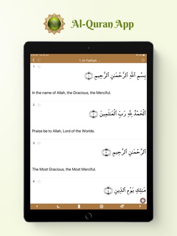 Quran & Recitation - Islam Appのおすすめ画像1
