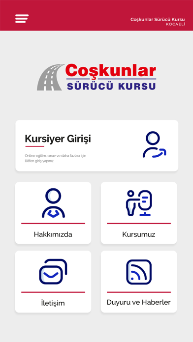 Coşkunlar Sürücü Kursu Screenshot